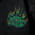 Embroidery Kirin Luxury Sukajan Hoodie with cartoon design for men, hooded, full sleeves, ideal for spring and autumn.